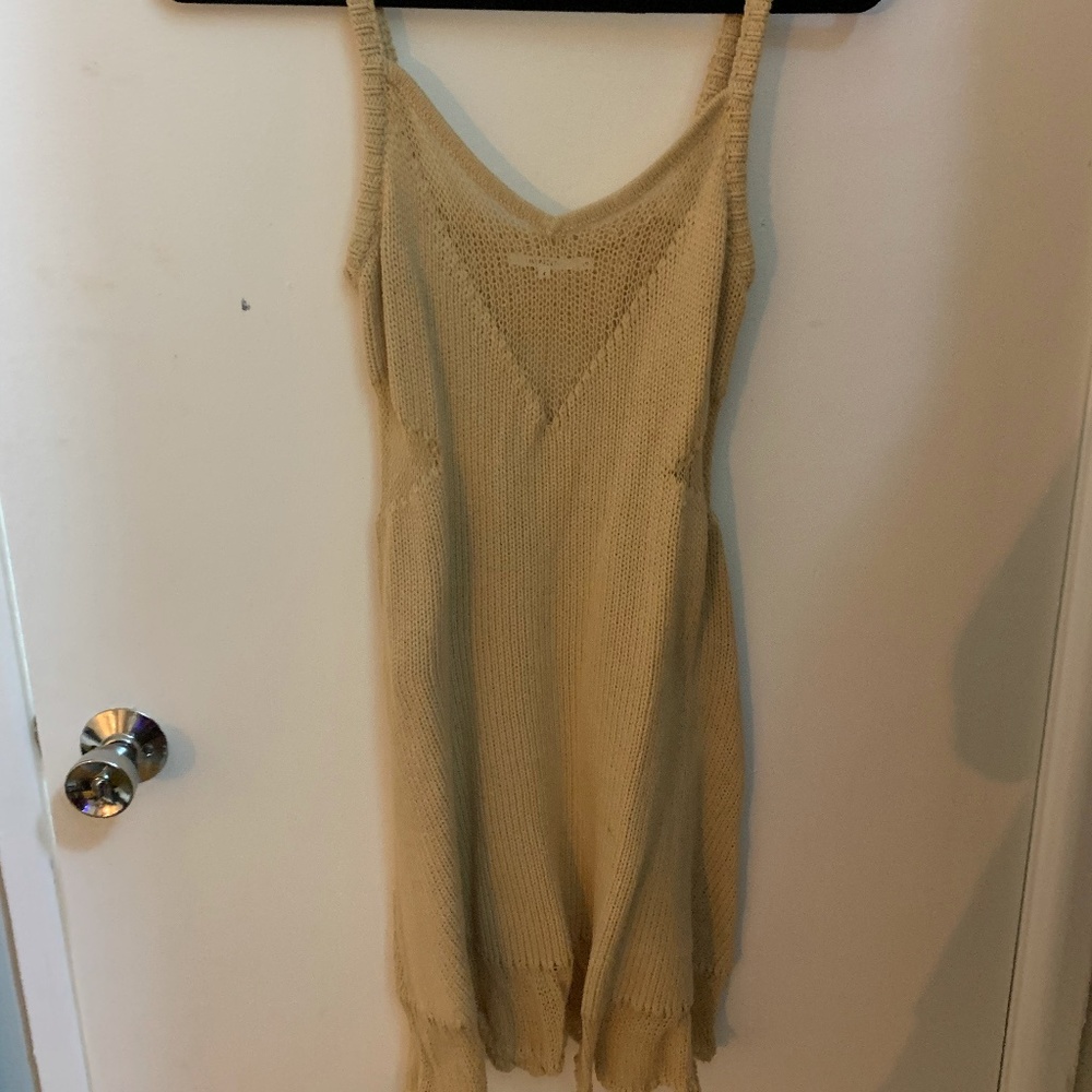 Revolve Knitted Nude Dress